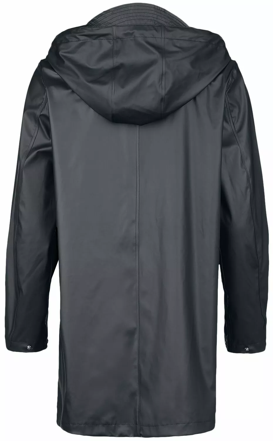 "NMSKY L/S A-LINE RAINCOAT NOOS" Regenjas Zwart Van Noisy May - Afbeelding 2