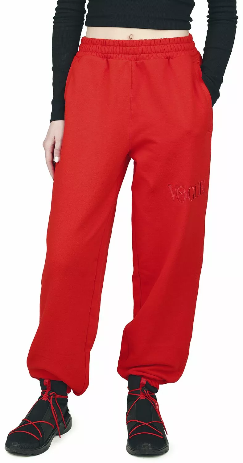 "PUMA X VOGUE Sweatpants TR" Trainingsbroeken Rood Van Puma - Afbeelding 5