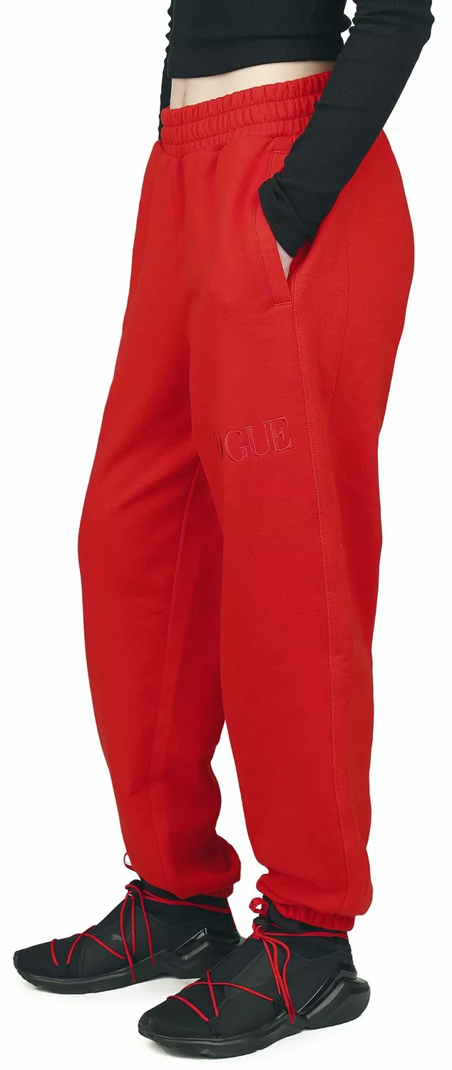 "PUMA X VOGUE Sweatpants TR" Trainingsbroeken Rood Van Puma - Afbeelding 6