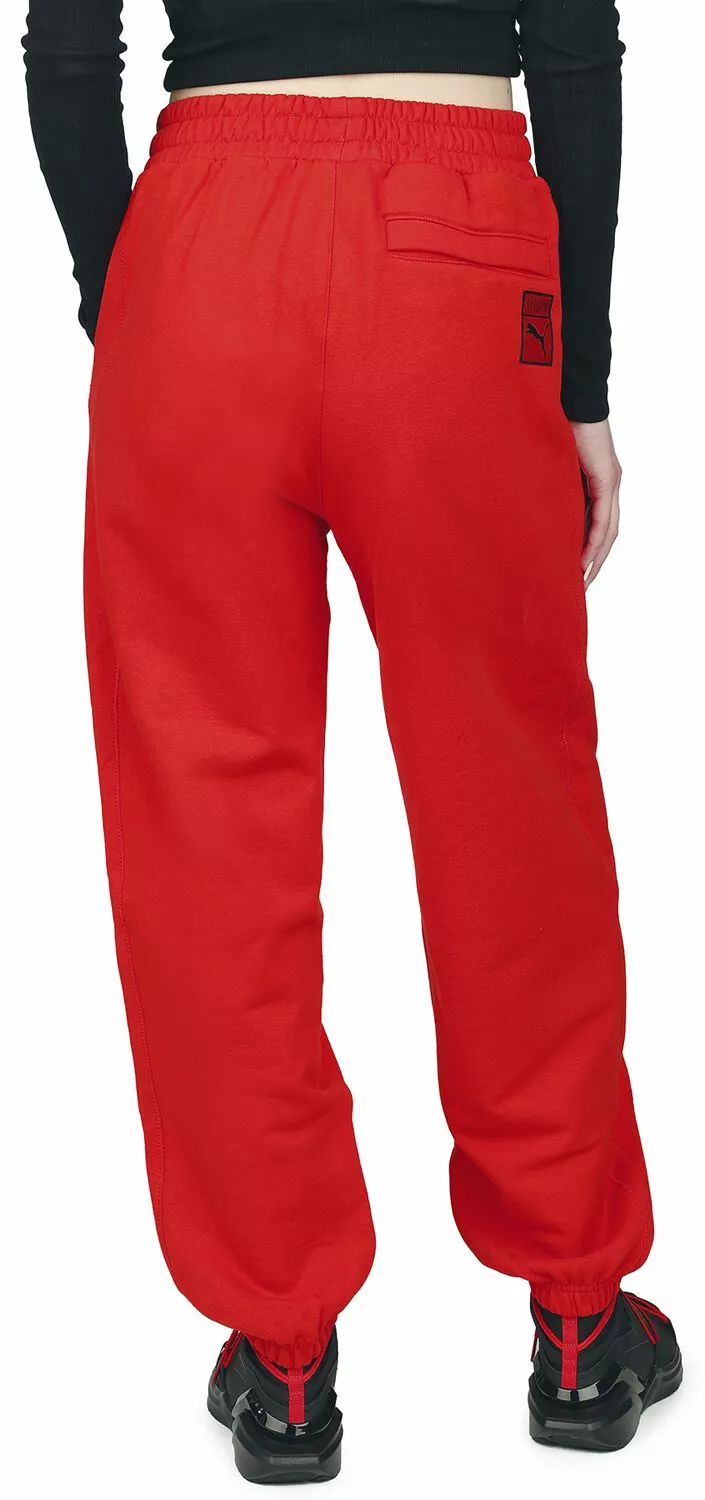 "PUMA X VOGUE Sweatpants TR" Trainingsbroeken Rood Van Puma - Afbeelding 7