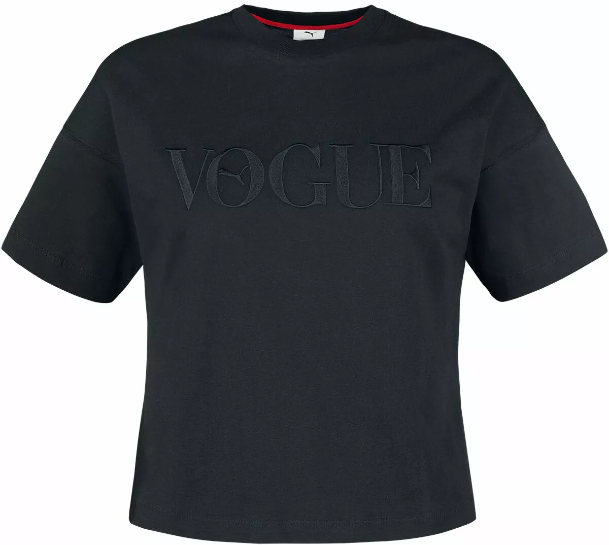 "PUMA X VOGUE Graphic Tee" T-shirt Zwart Van Puma