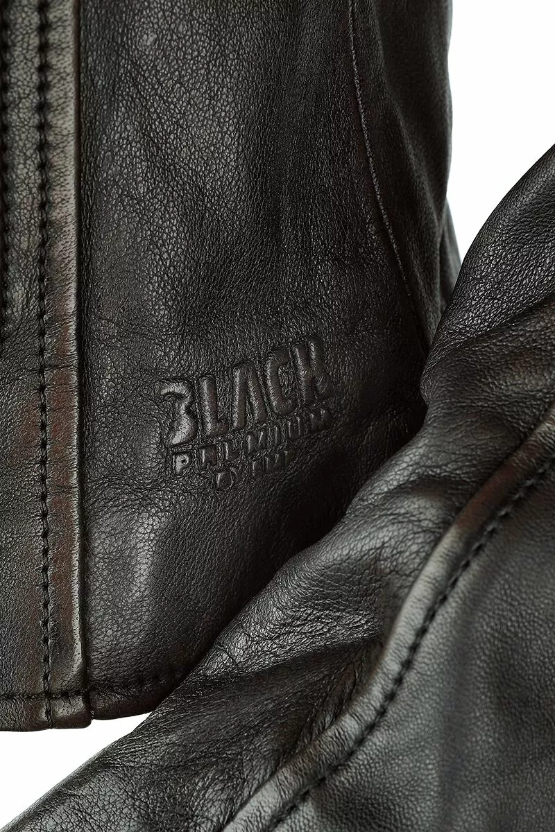 "All Over The Road" Lederen Jas Bruin Van Black Premium By EMP - Afbeelding 5