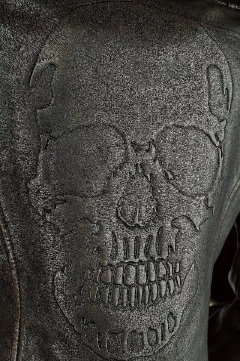 "All Over The Road" Lederen Jas Bruin Van Black Premium By EMP - Afbeelding 6