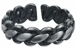 "Gun Metal Ring" Ring Zwart Van EtNox