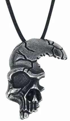 "Dirty Skull$" Halsketting Zilverkleurig Van EtNox Hard And Heavy