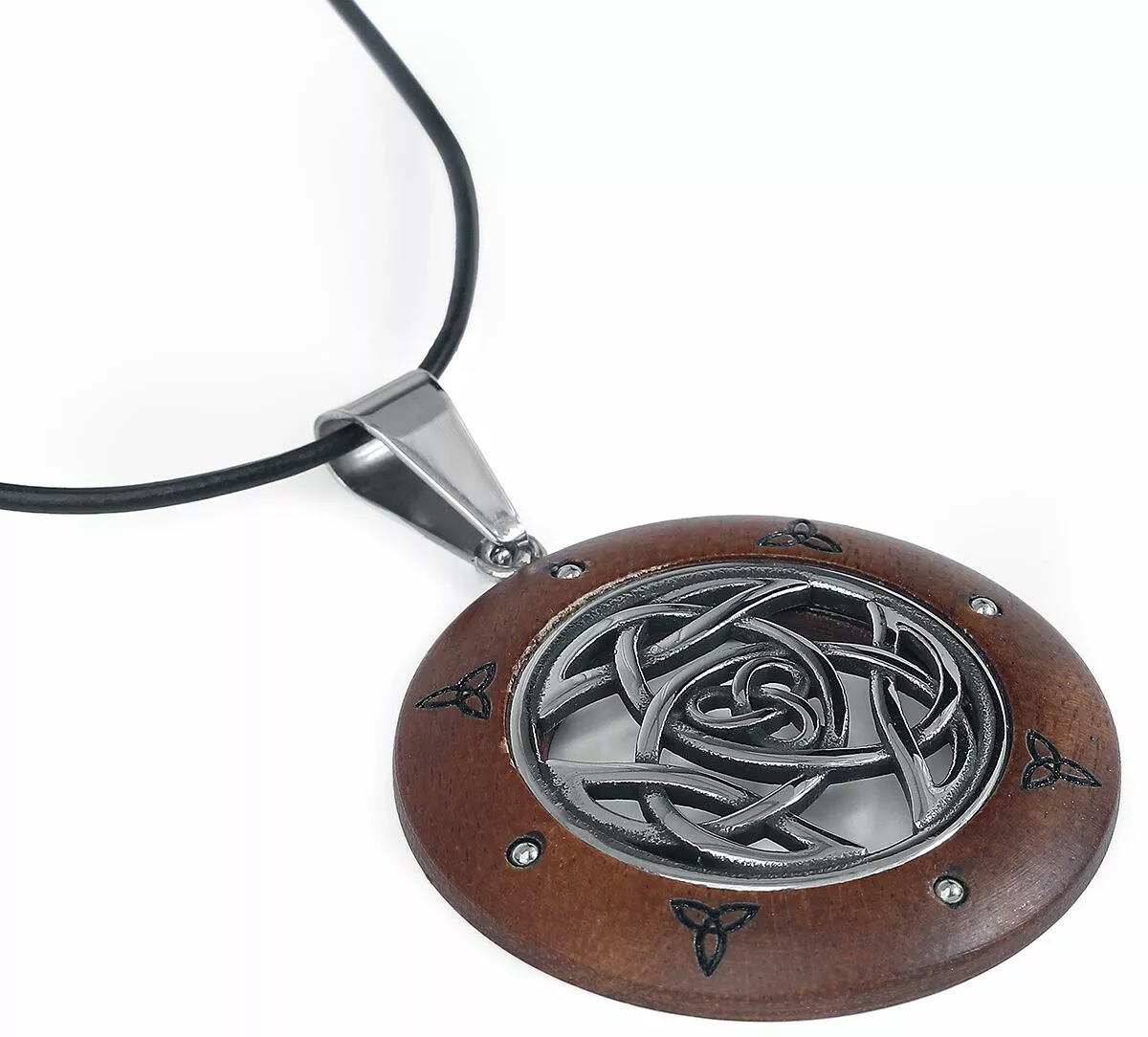 "Celtic Knot" Halsketting Zilverkleurig Van EtNox - Afbeelding 4