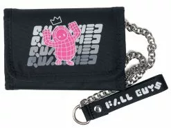 "Off The Chain" Portemonnee Zwart-wit-felroze Van Fall Guys