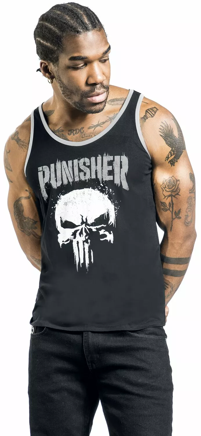 "Logo Skull" Tanktop Meerkleurig Van The Punisher - Afbeelding 3