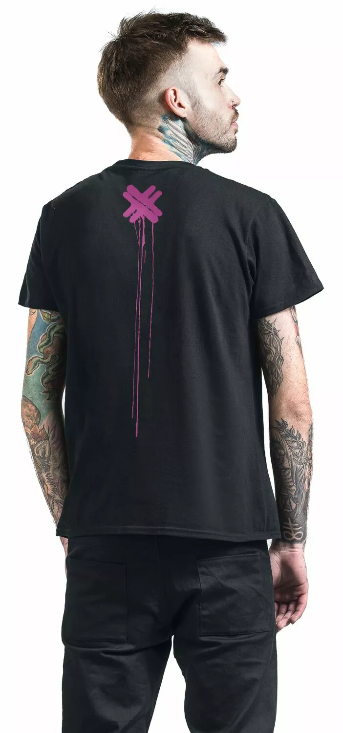 "Eat Me Alive" T-shirt Zwart Van Electric Callboy - Afbeelding 6