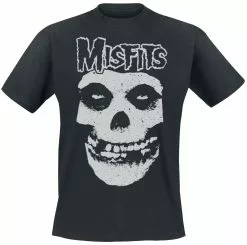 "Skull" T-shirt Zwart Van Misfits