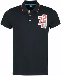 "Vintage Sport" Poloshirt Zwart Van Atari