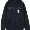 "Schedel" Vest Met Capuchon Zwart Van Death Note