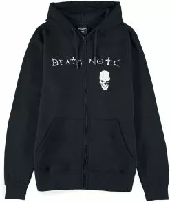 "Schedel" Vest Met Capuchon Zwart Van Death Note