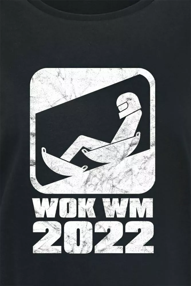"Wok World Cup 2022" T-shirt Zwart Van TV Total - Afbeelding 2