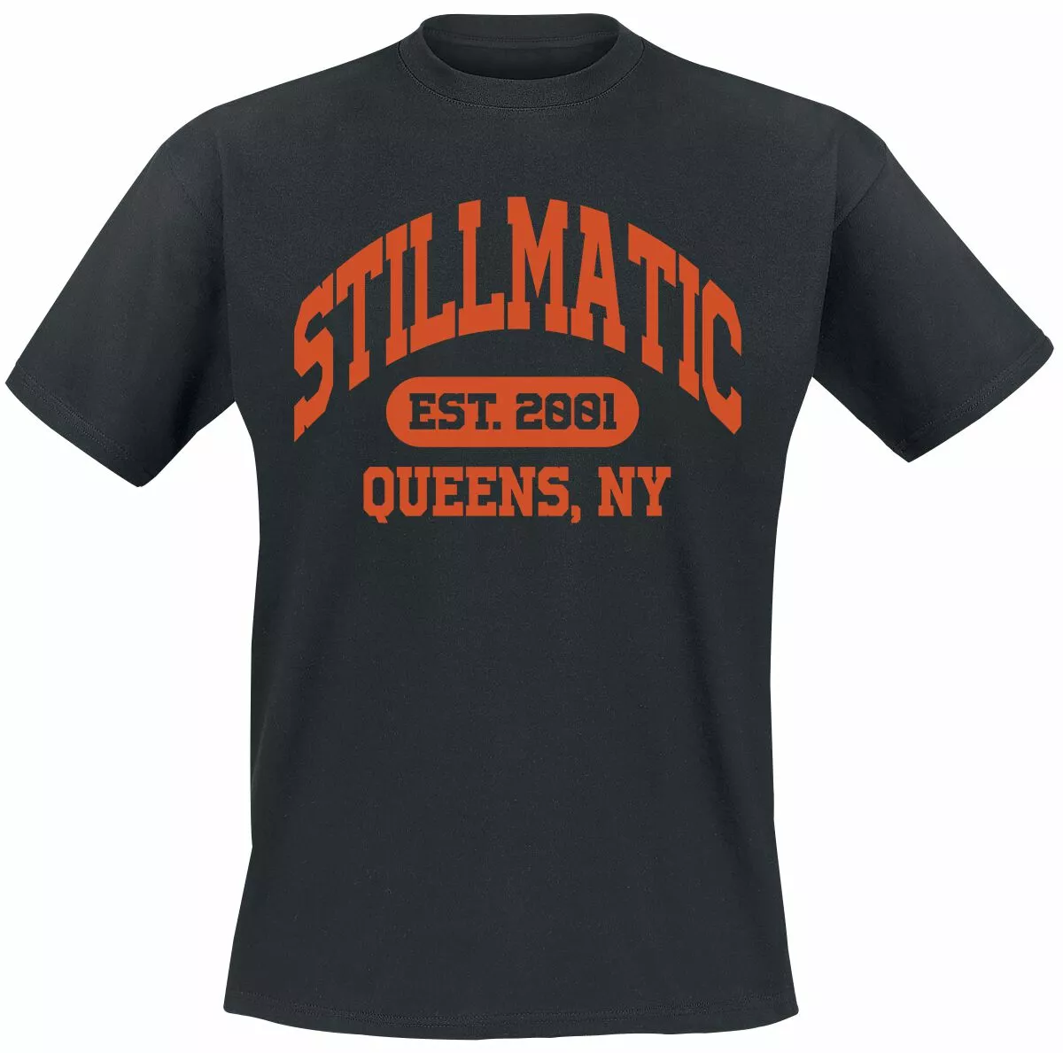 "Stillmatic Queeens" T-shirt Zwart Van Nas