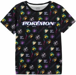 "Kids - Distortion" T-shirt Zwart Van Pokémon
