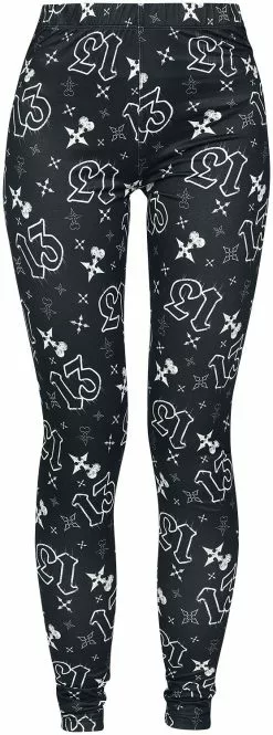 "Organisation XIII" Leggings Zwart Van Kingdom Hearts