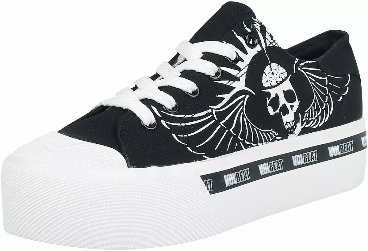 "EMP Signature Collection" Sneakers Zwart-wit Van Volbeat