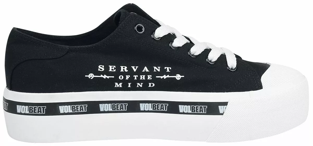 "EMP Signature Collection" Sneakers Zwart-wit Van Volbeat - Afbeelding 3
