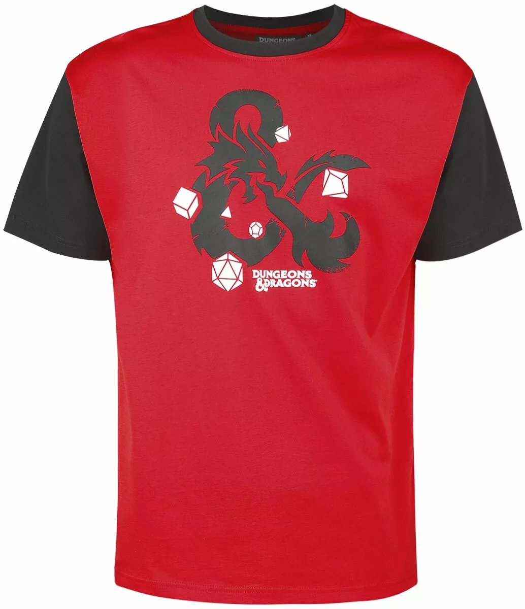 "CARPE DM" Pyjama Zwart-rood Van Dungeons And Dragons - Afbeelding 3