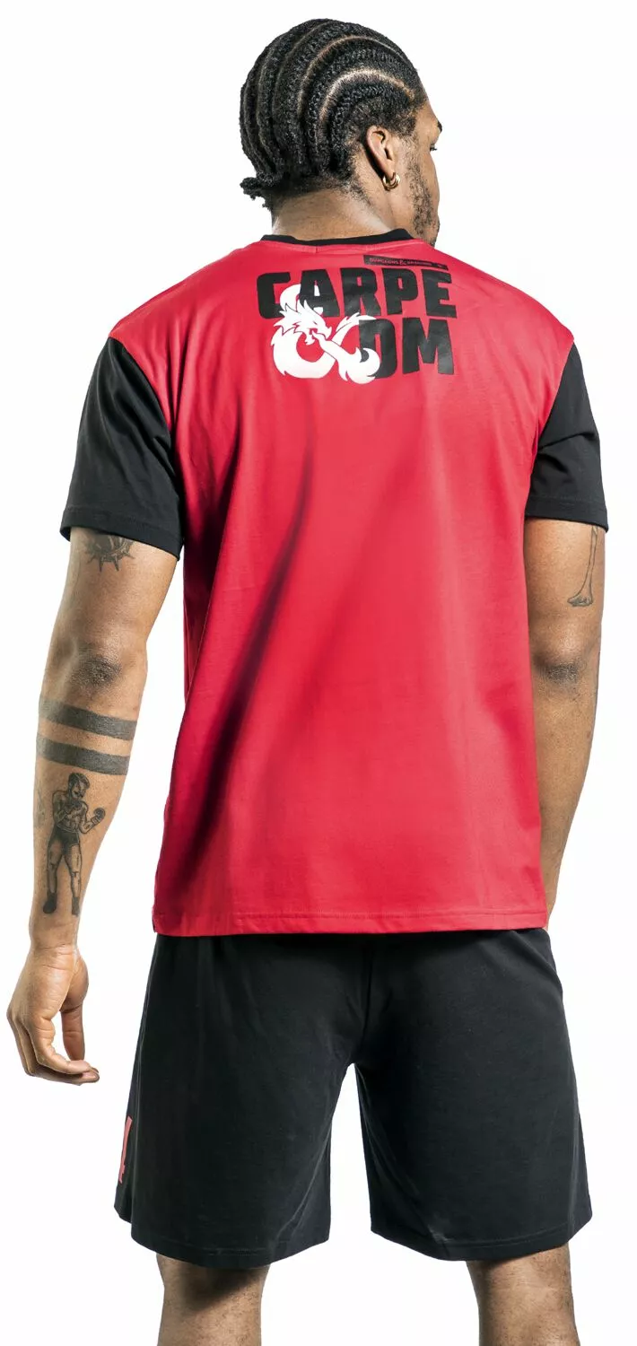 "CARPE DM" Pyjama Zwart-rood Van Dungeons And Dragons - Afbeelding 9
