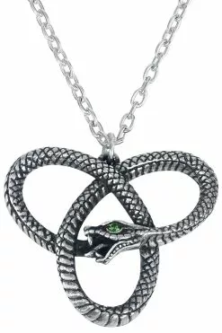 "Eve's Triquetra" Halsketting Zilverkleurig Van Alchemy Gothic