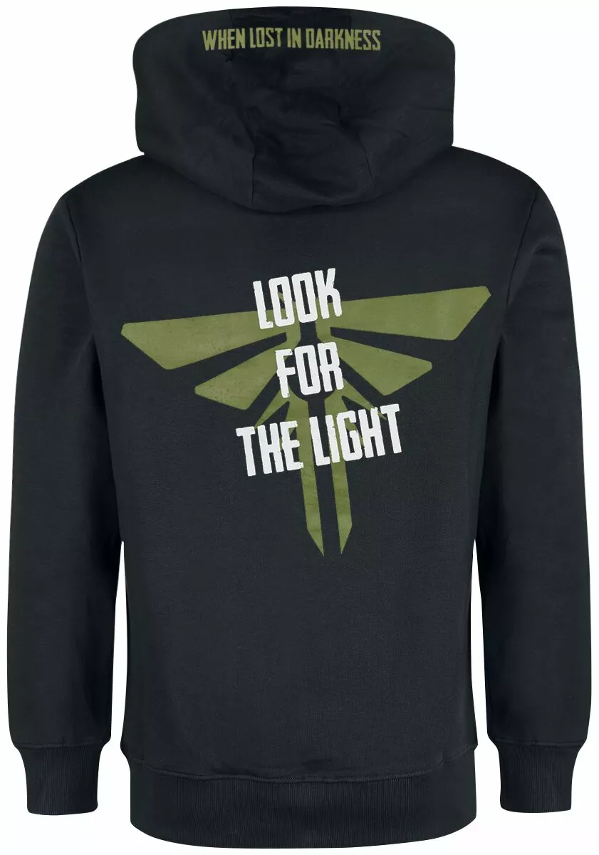 "Firefly Opschrift" Vest Met Capuchon Zwart Van The Last Of Us - Afbeelding 2