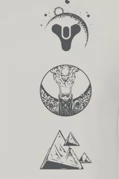 "2 - The Witness" T-shirt Grijs Van Destiny - Afbeelding 3