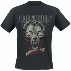 "Werewolves" T-shirt Zwart Van Powerwolf