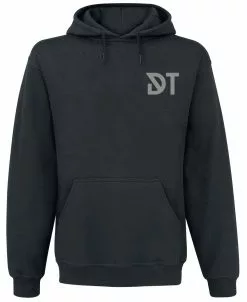 "Lion" Trui Met Capuchon Zwart Van Dark Tranquillity