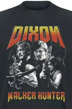 "Walker Hunter Metal" T-shirt Zwart Van The Walking Dead