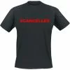 Brandfun Slogans "Cancelled" T-shirt Zwart Van Slogans