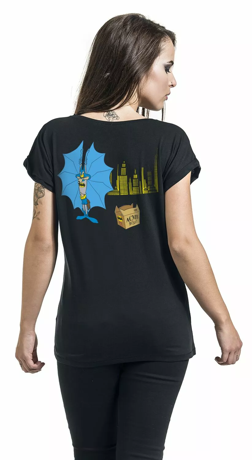 "Warner 100 - Batman" T-shirt Zwart Van Looney Tunes - Afbeelding 5