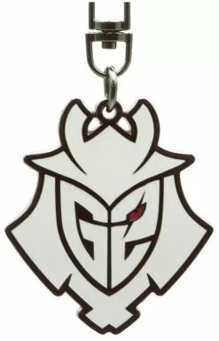 "Samurai Logo" Sleutelhanger Wit-zwart-rood Van G2 Esports