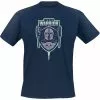 "The Mandalorian - Fierce Warrior Patch" T-shirt Blauw Van Star Wars