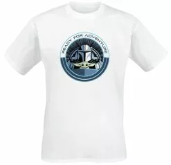 "The Mandalorian - Grogu - Ready For Adventure" T-shirt Wit Van Star Wars