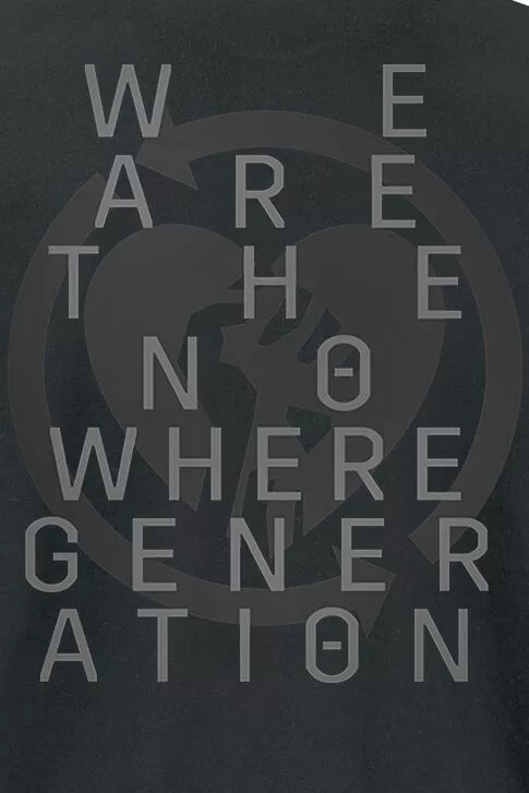 "Dash Zero" T-shirt Zwart Van Rise Against - Afbeelding 4