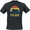 Brandfun Family & Friends "Papa Bear" T-shirt Zwart Van Family & Friends