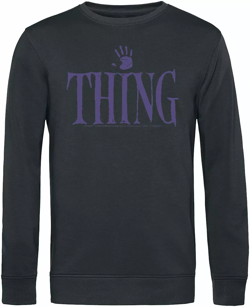 "Thing - Thing" Sweatshirts Zwart Van Wednesday