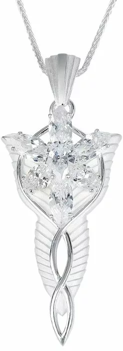 "Arwens Evenstar" Halsketting Zilverkleurig Van The Lord Of The Rings