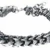 "Vertebrae" Armband Zilverkleurig Van Alchemy Gothic